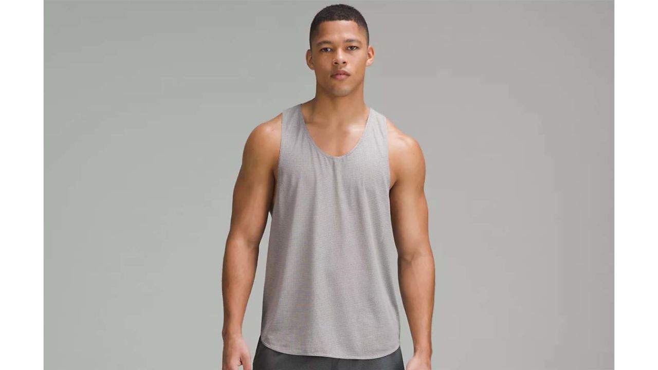 underscored Lululemon Mesh Singlet