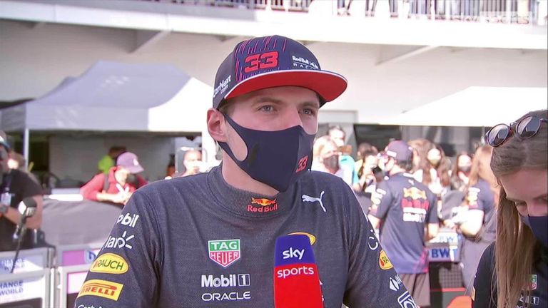 Mexico race winner Max Verstappen reflects on the start that saw him surge into a lead he never relinquished