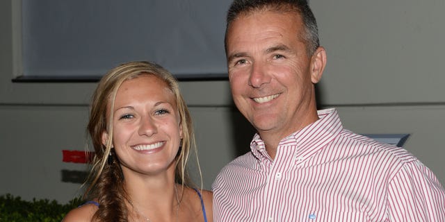 Coach Urban Meyer and daughter Gigi Meyer attend BODY at ESPYs at Milk Studios on July 14, 2015 in Hollywood.