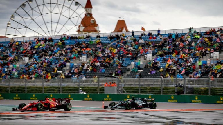 Sky Sports' Craig Slater and Ted Kravitz react to the news that the 2022 Russian Grand Prix has been cancelled following Russia's invasion of Ukraine.