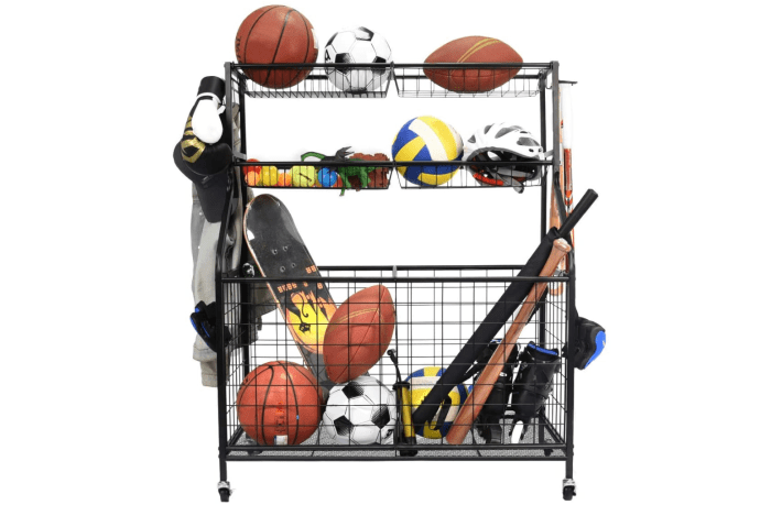 Garage Sports Euipment Organizer